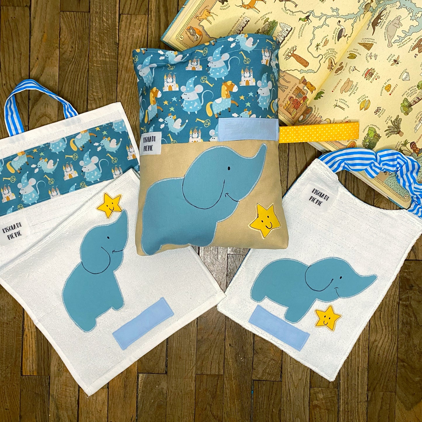 Set asilo ELEFANTE