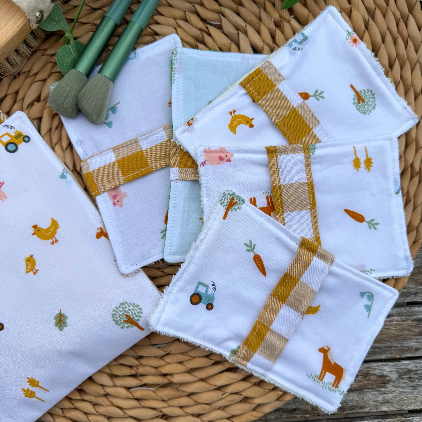 SET SALVIETTE LAVABILI