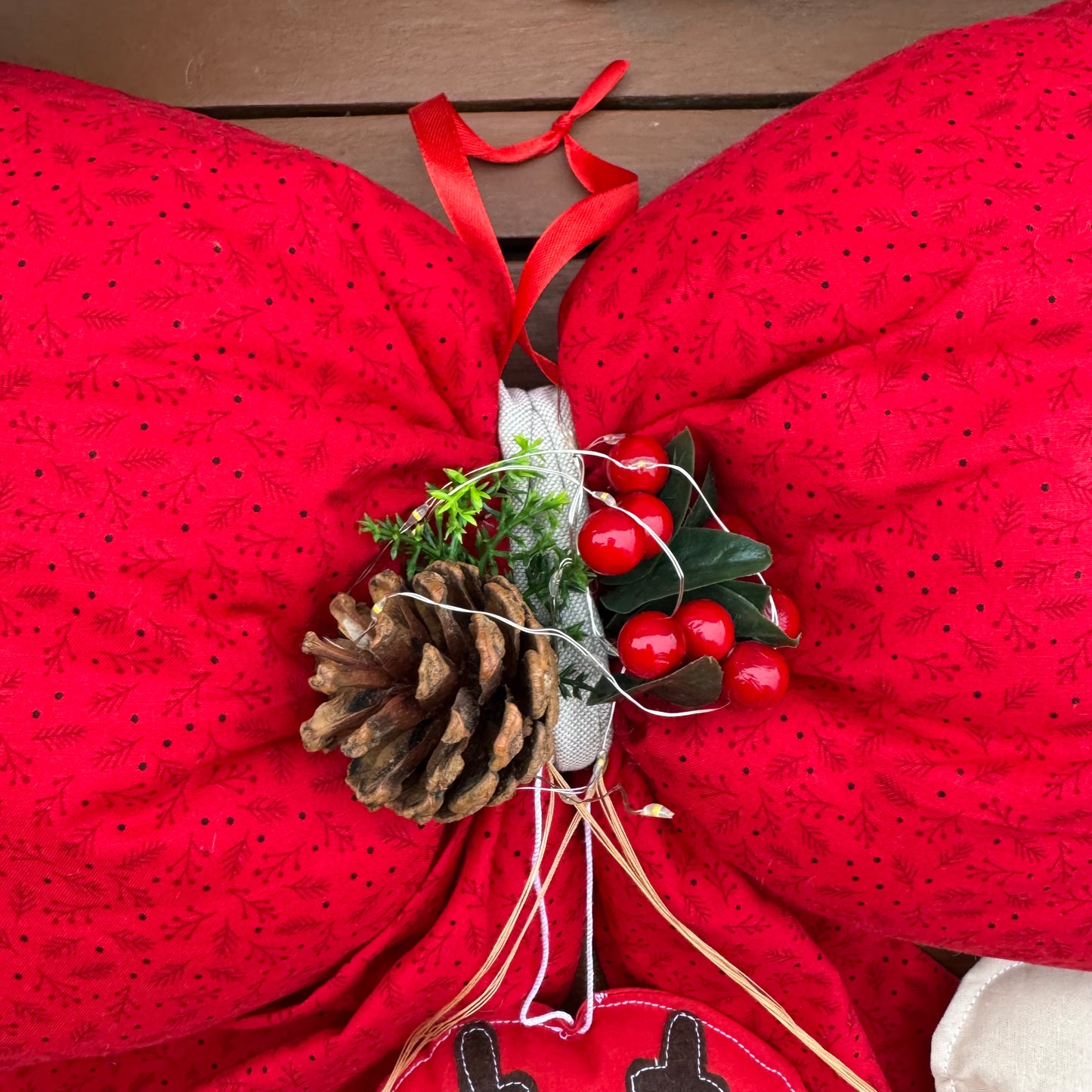 Fiocco di NATALE luminoso