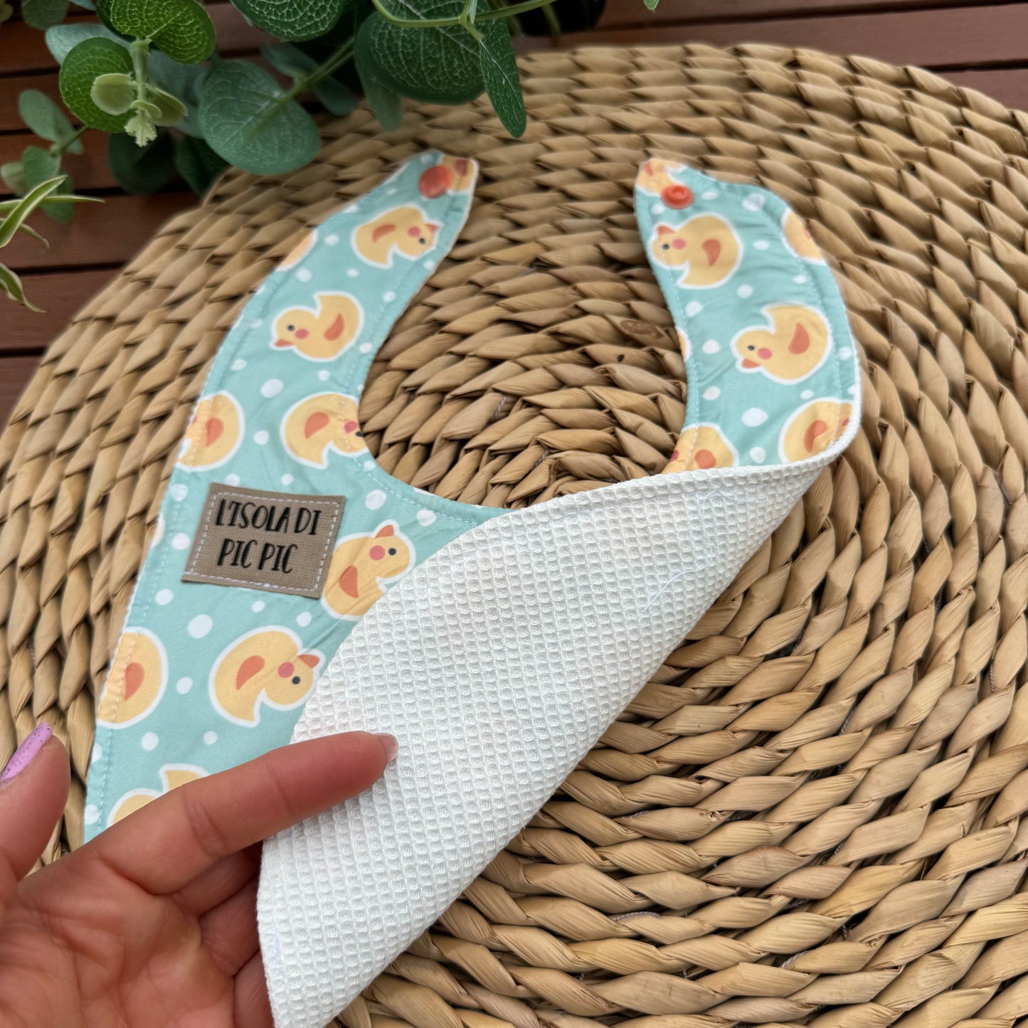 Bavaglino paperelle IMPERMEABILE