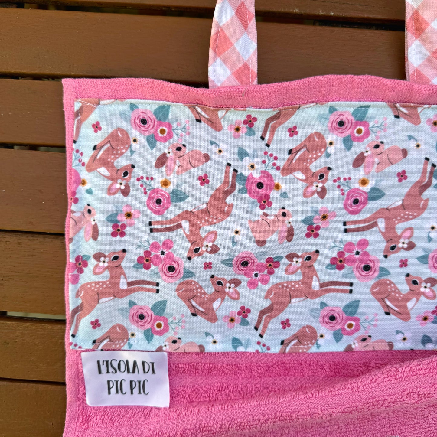 Asciugamano asilo CERBIATTO