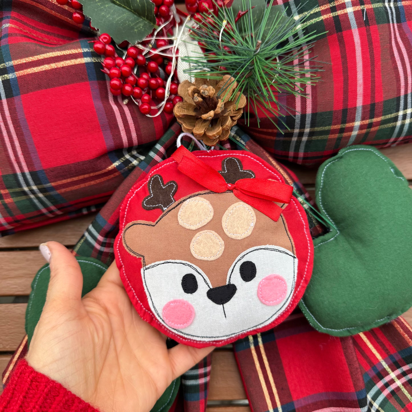 Fiocco di NATALE luminoso