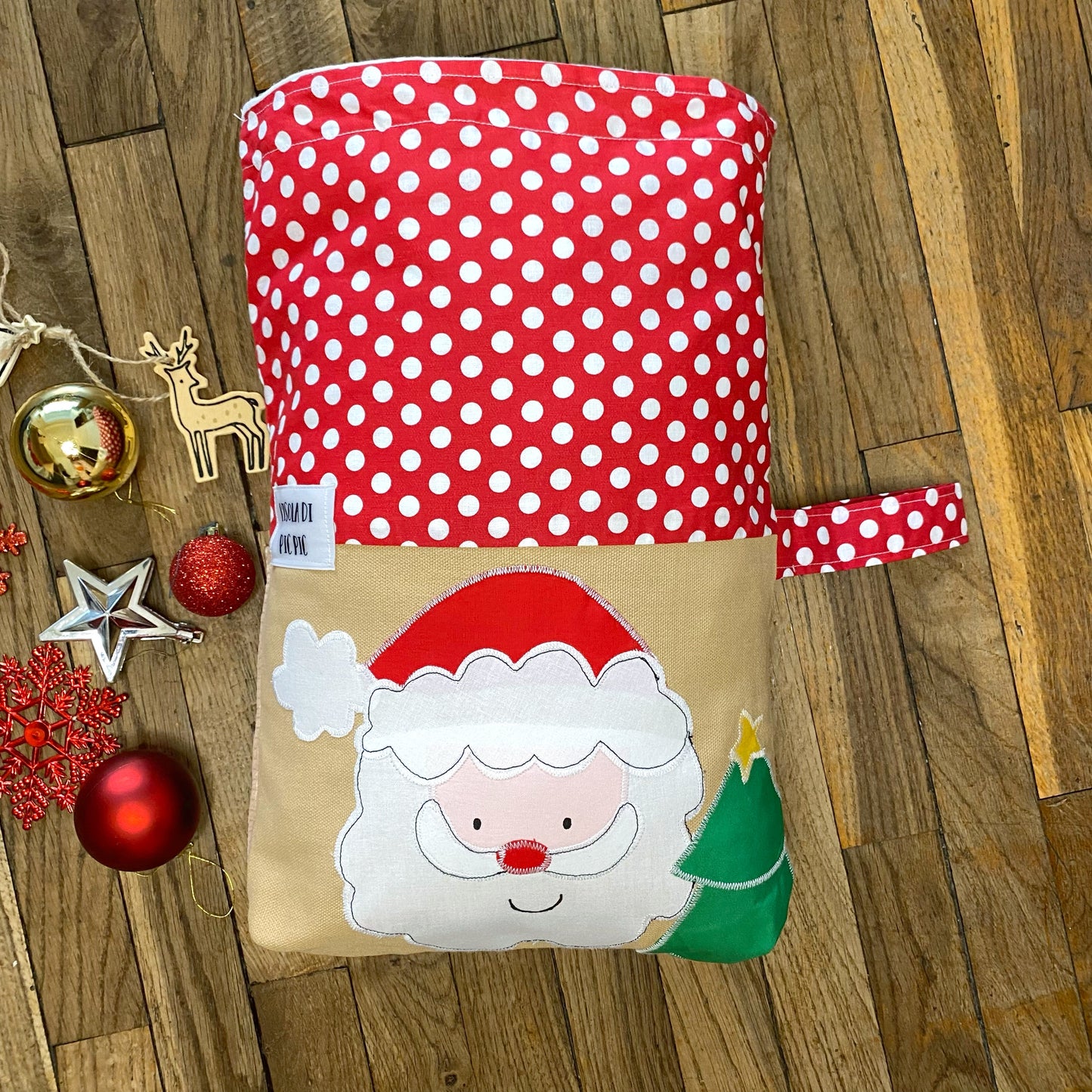 Sacca porta regalo di Natale