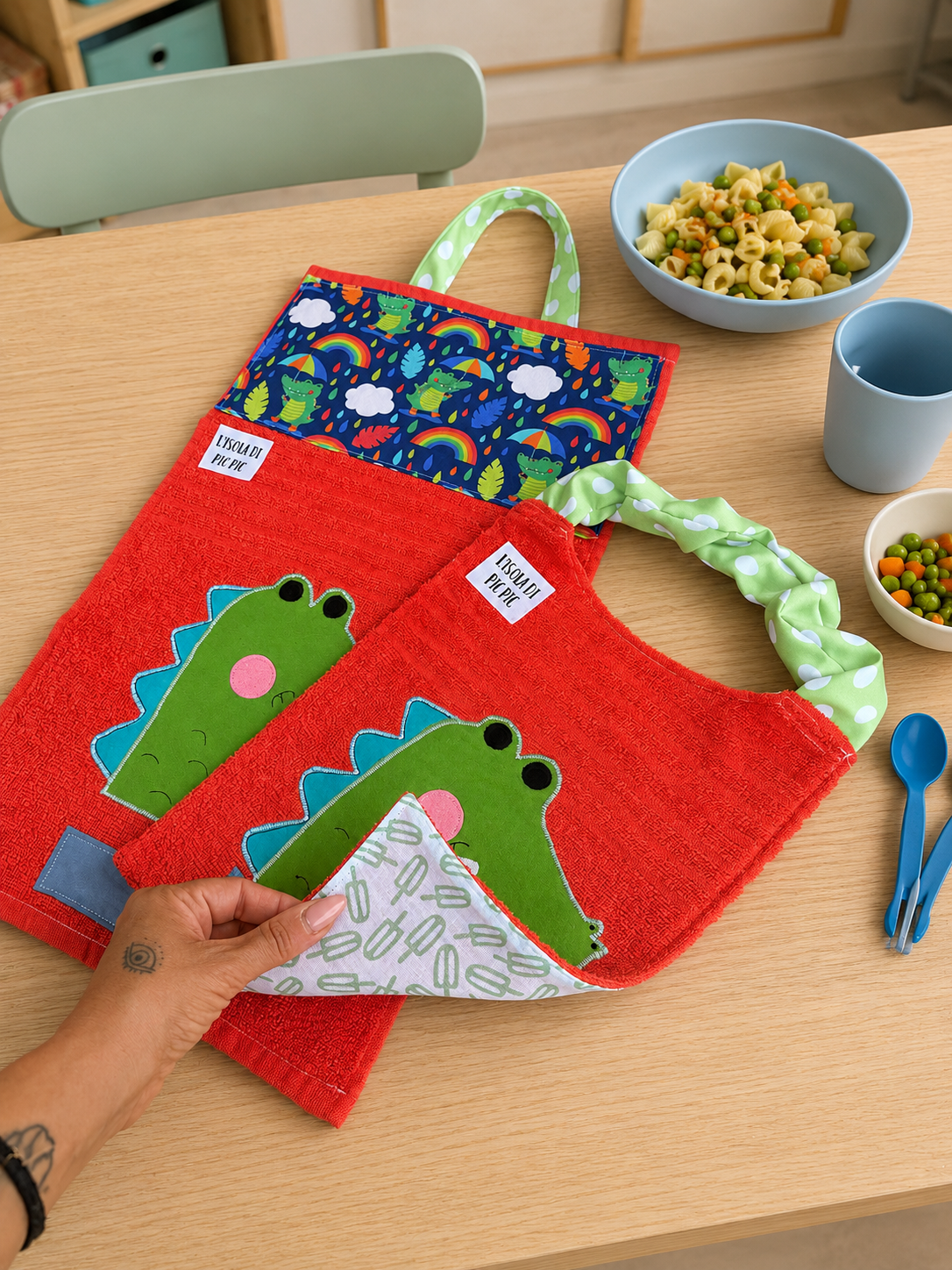 Set asilo COCCODRILLO