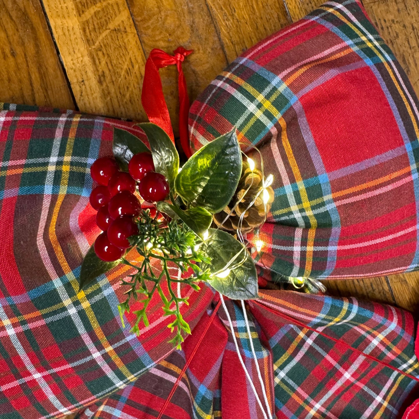 Fiocco di NATALE luminoso