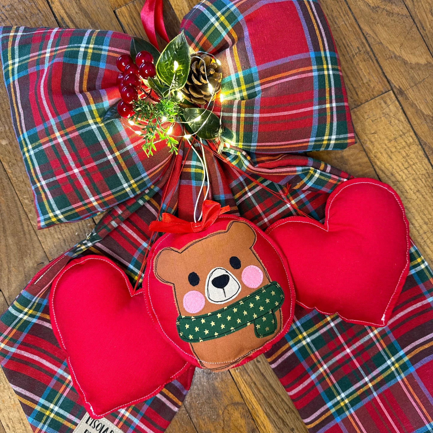 Fiocco di NATALE luminoso