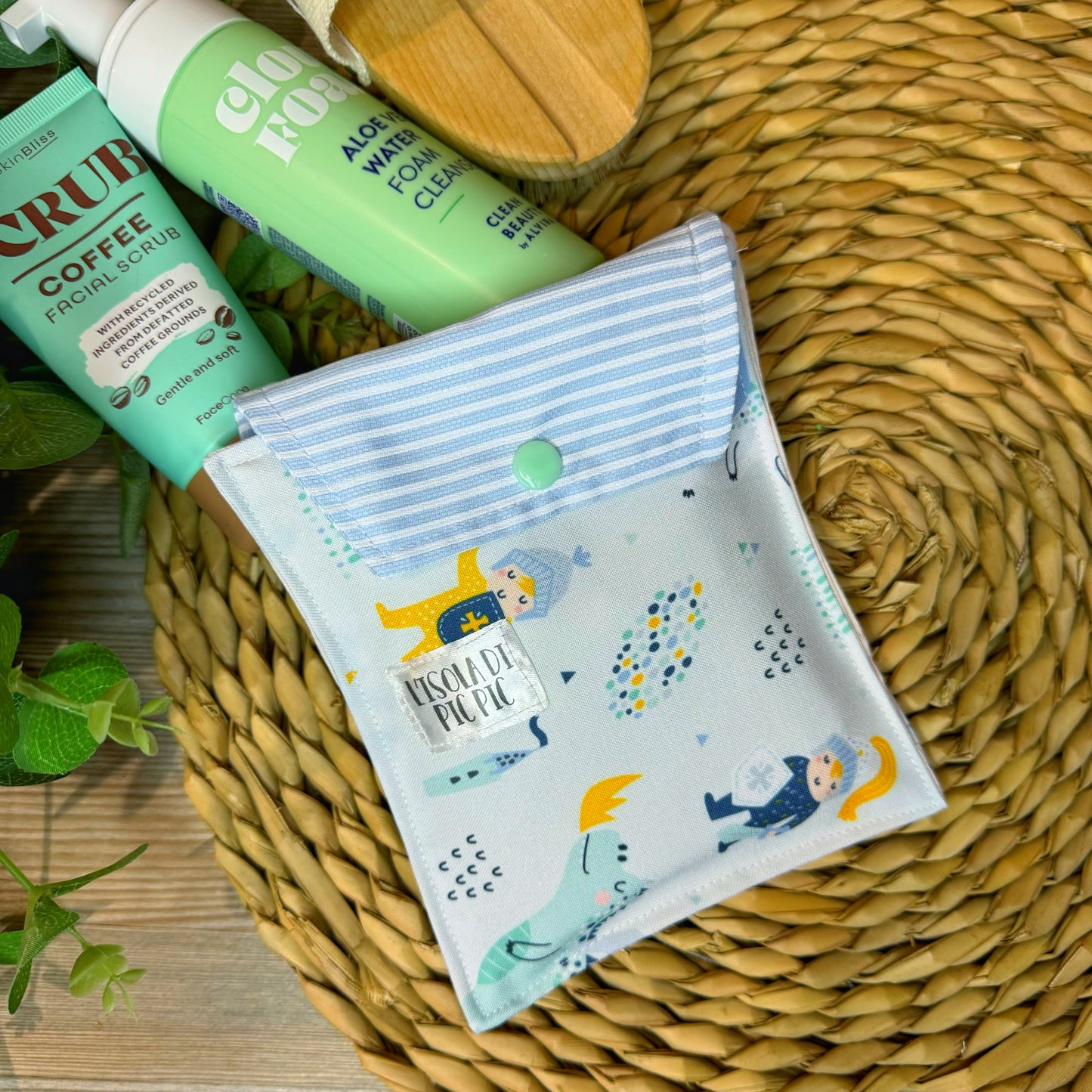 SET SALVIETTE LAVABILI