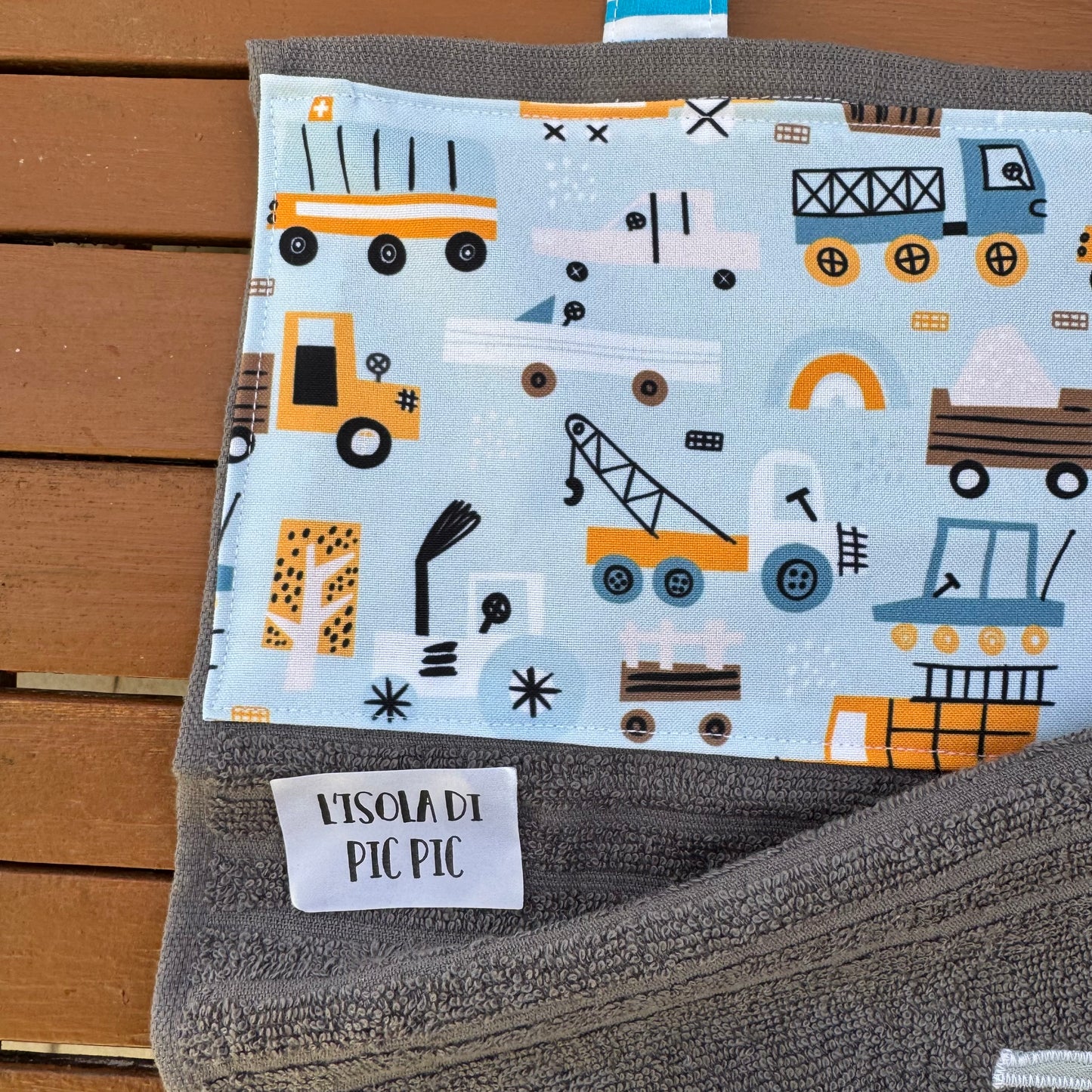 Asciugamano asilo POMPIERI