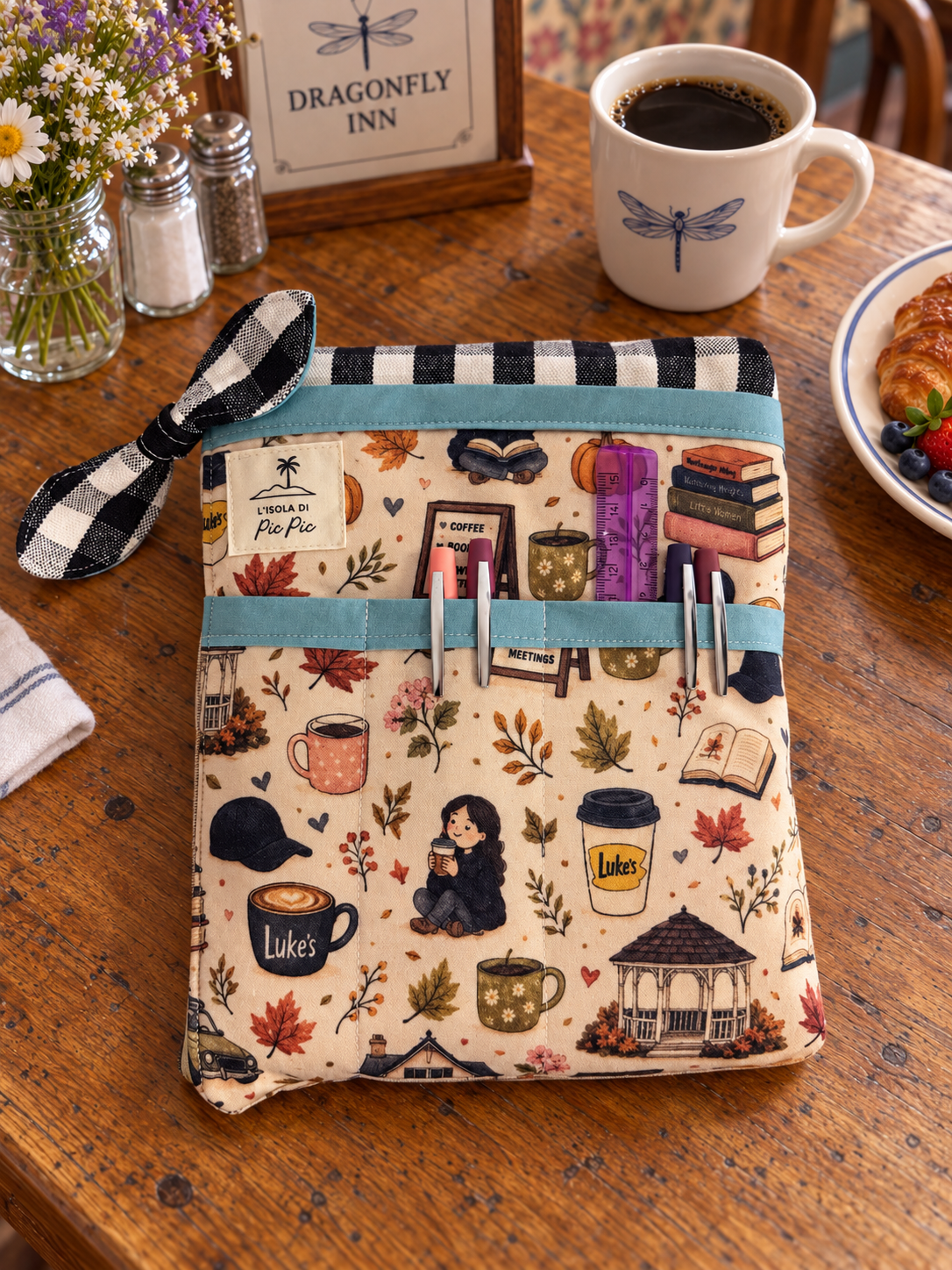 Porta libro Gilmore Girls con cerniera