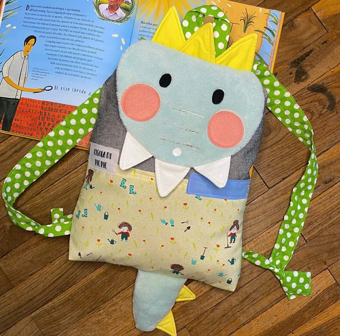 Zainetto asilo DINOSAURO