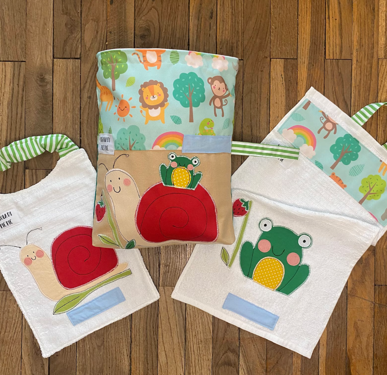 Set asilo LUMACA E RANOCCHIA