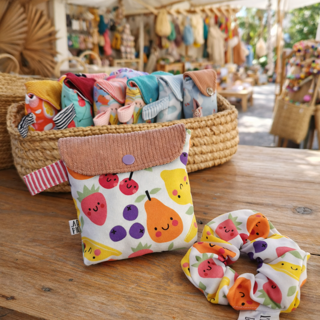 MINI POCHETTE da borsa con ELASTICO