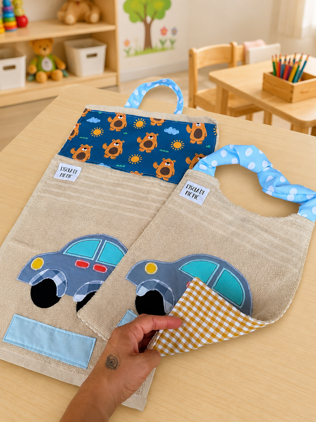 Set asilo MACCHINA