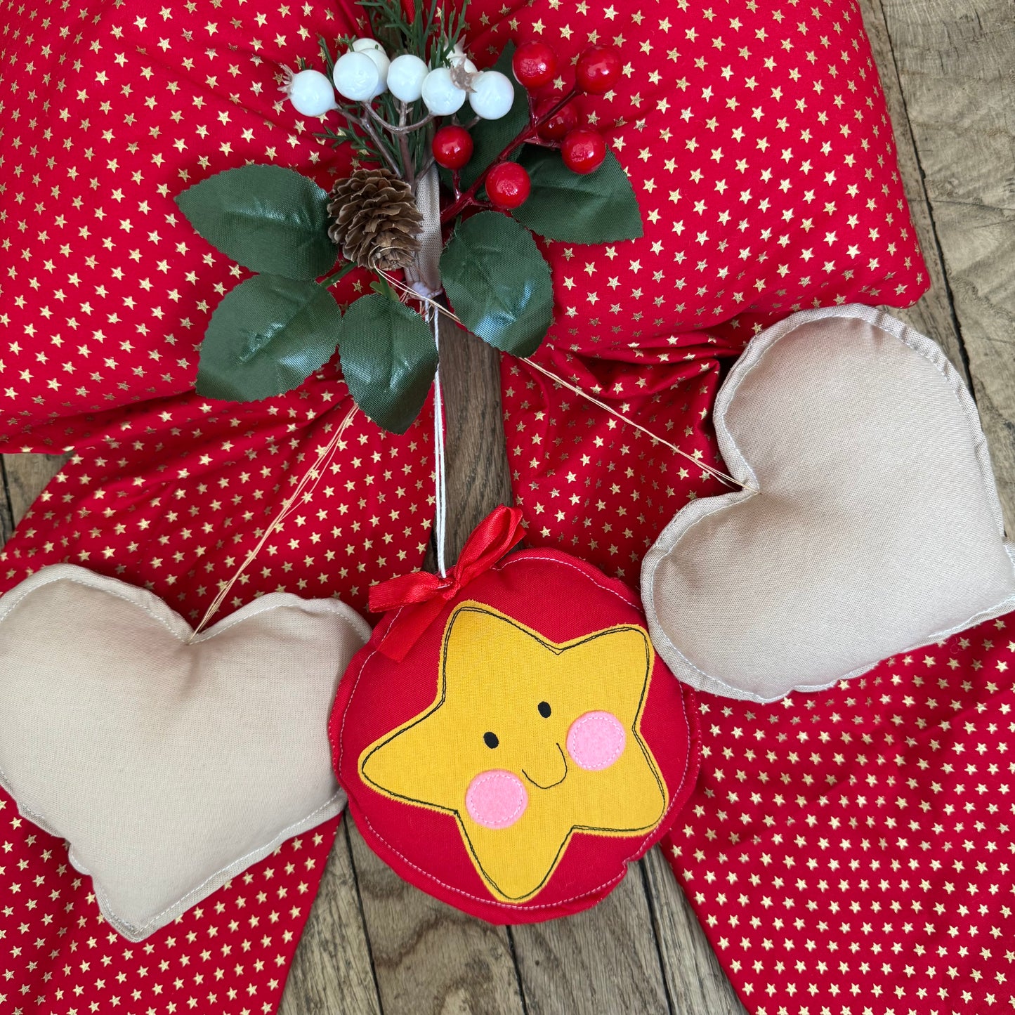 Fiocco di NATALE stella dei desideri