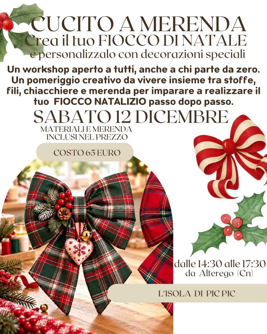 WORKSHOP FIOCCO NATALIZIO (PIANFEI)
