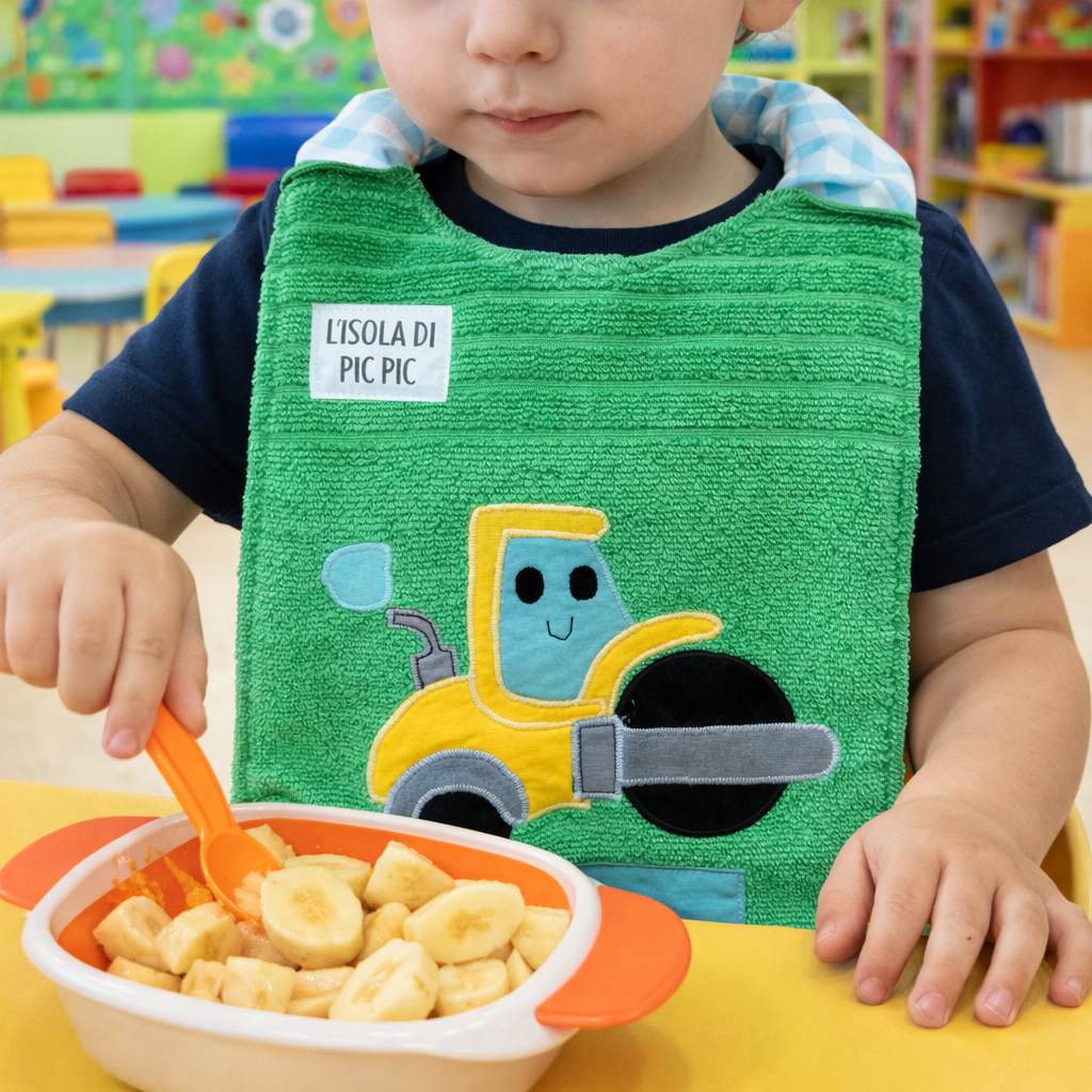 Bavaglino asilo nido e materna TRATTORE