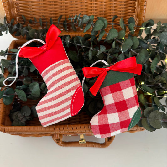 DECORAZIONI DI NATALE calzino