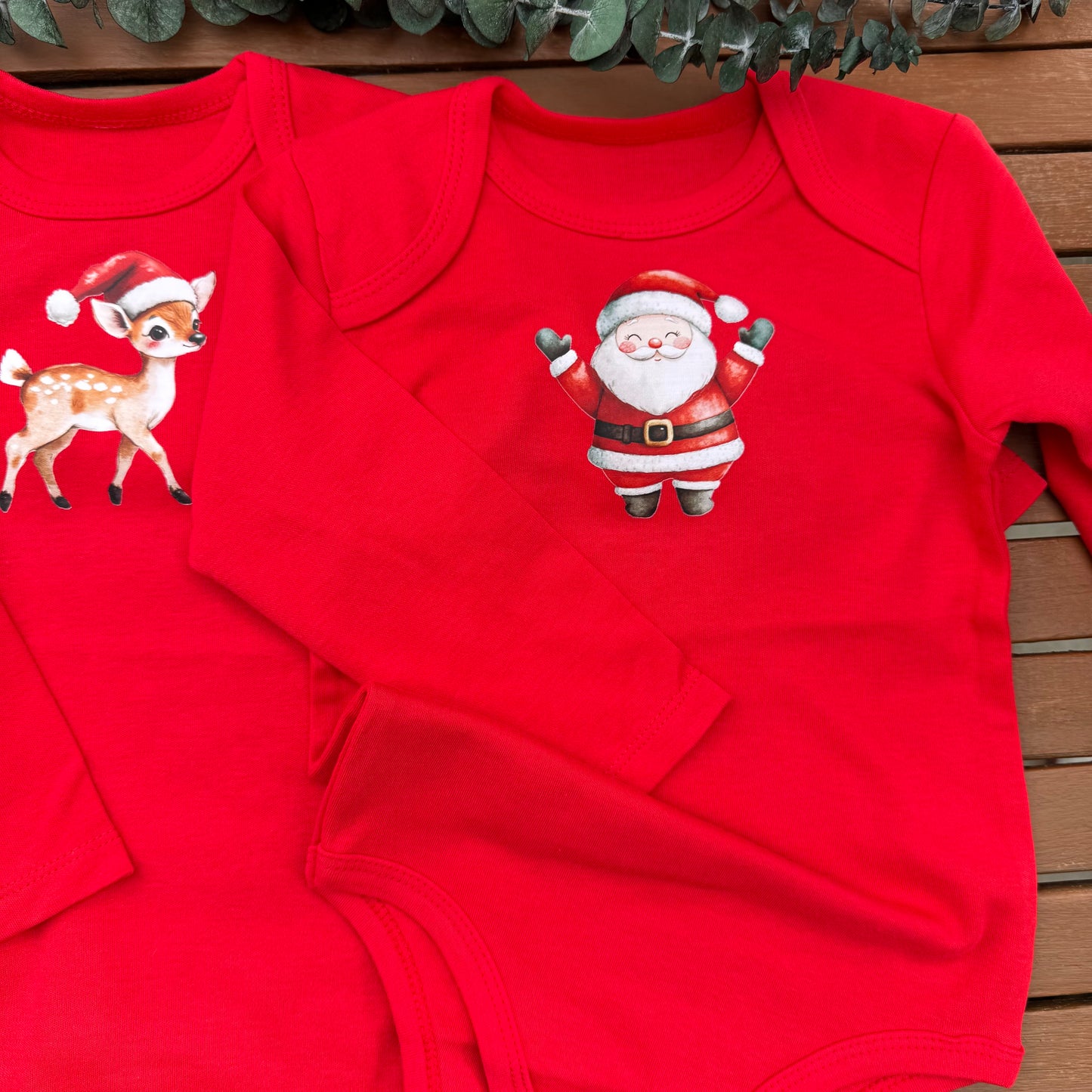 Body di Natale per bambini 12/18 mesi