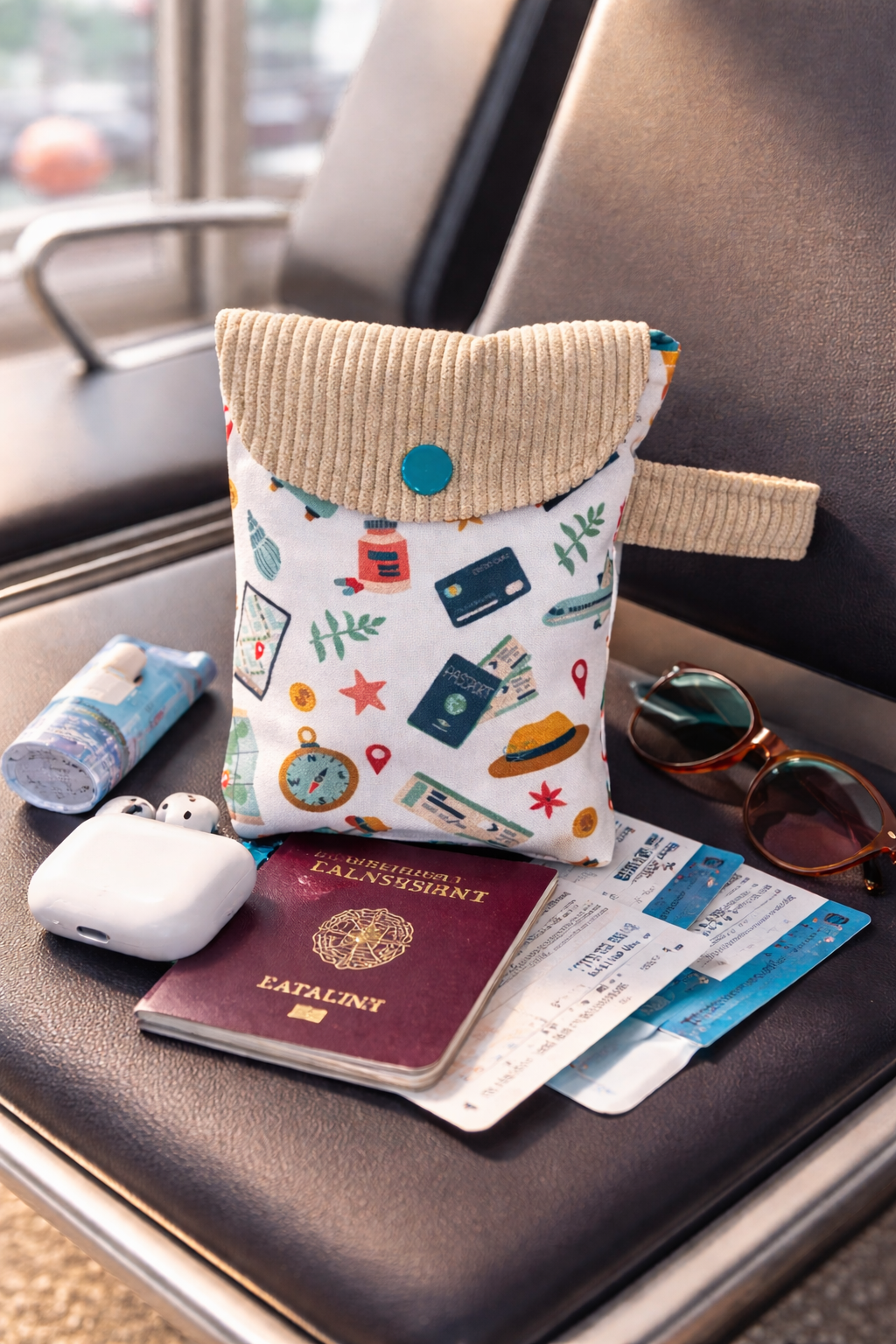 MINI POCHETTE porta passaporto