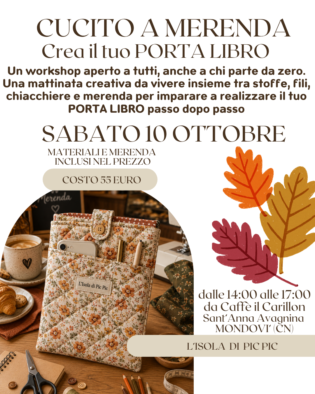 CREA IL TUO PORTA LIBRO (MONDOVÌ)