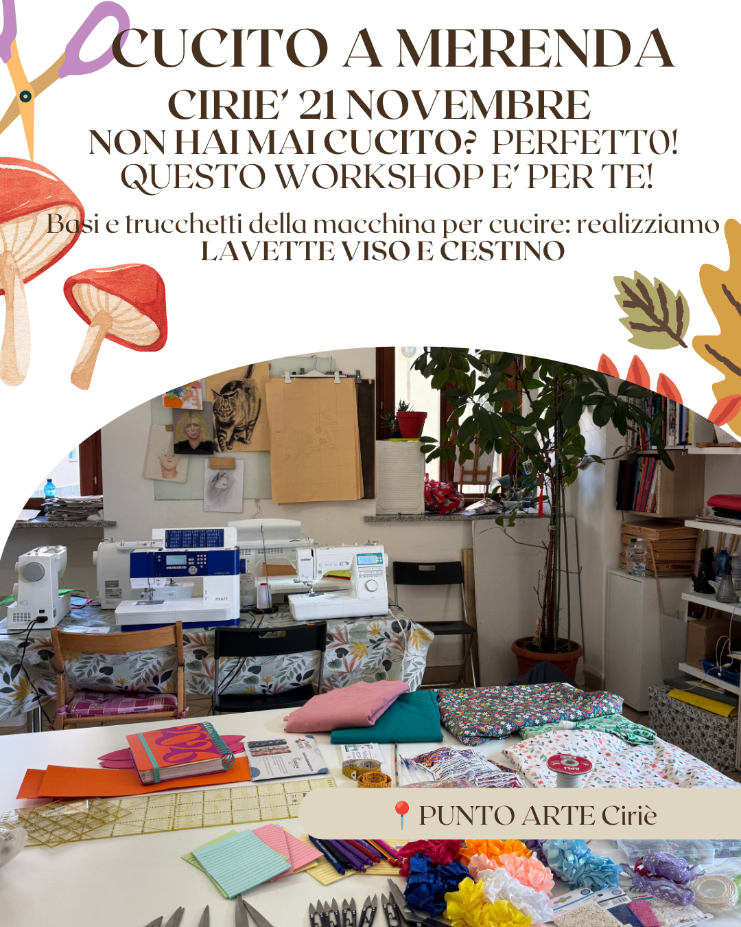 WORKSHOP CREA IL TUO SET DI SALVIETTE CON CESTINO