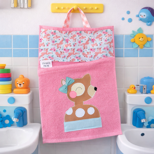 Asciugamano asilo CERBIATTO