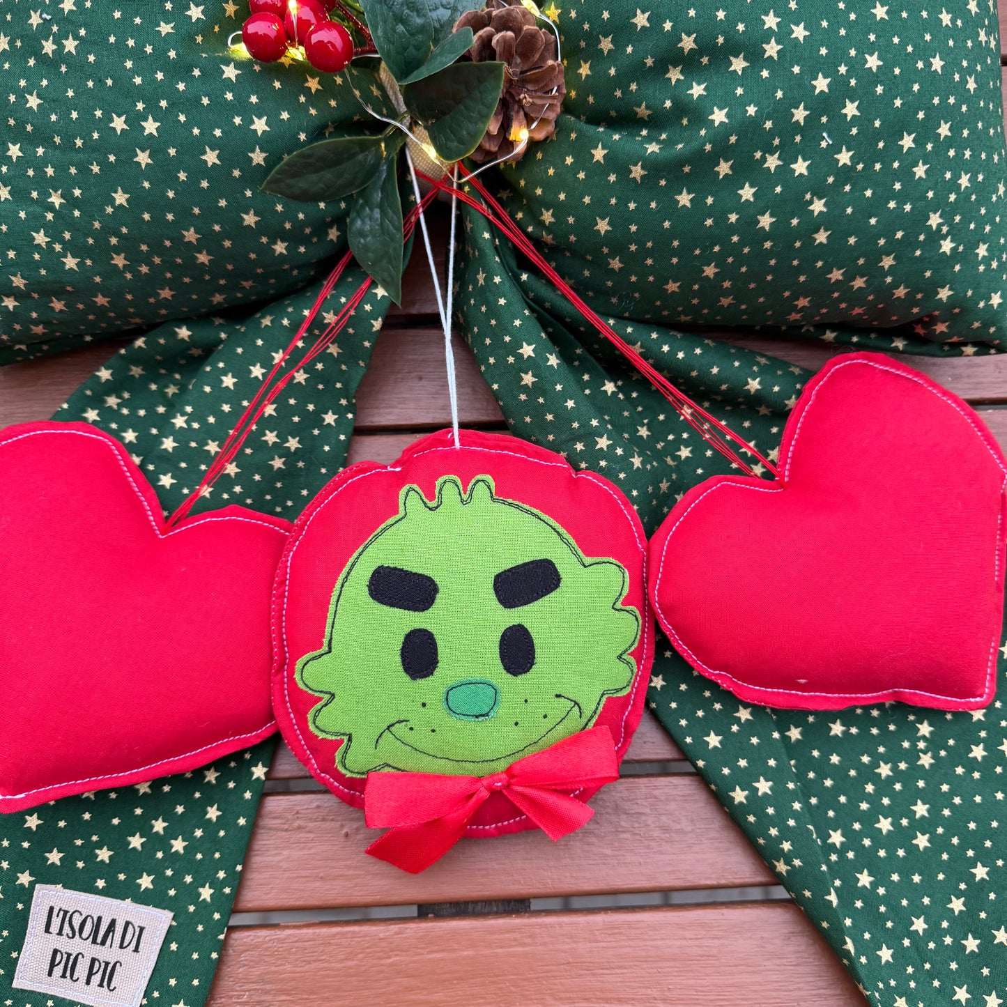 Fiocco di NATALE luminoso