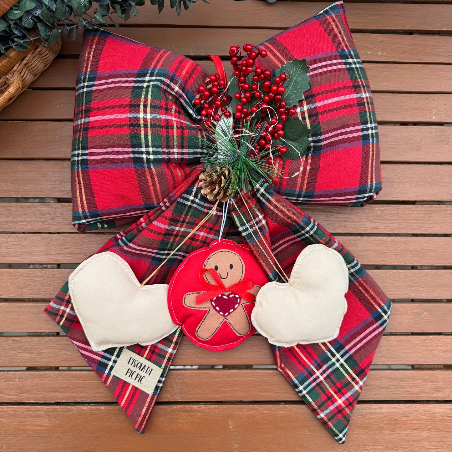 Fiocco di NATALE luminoso