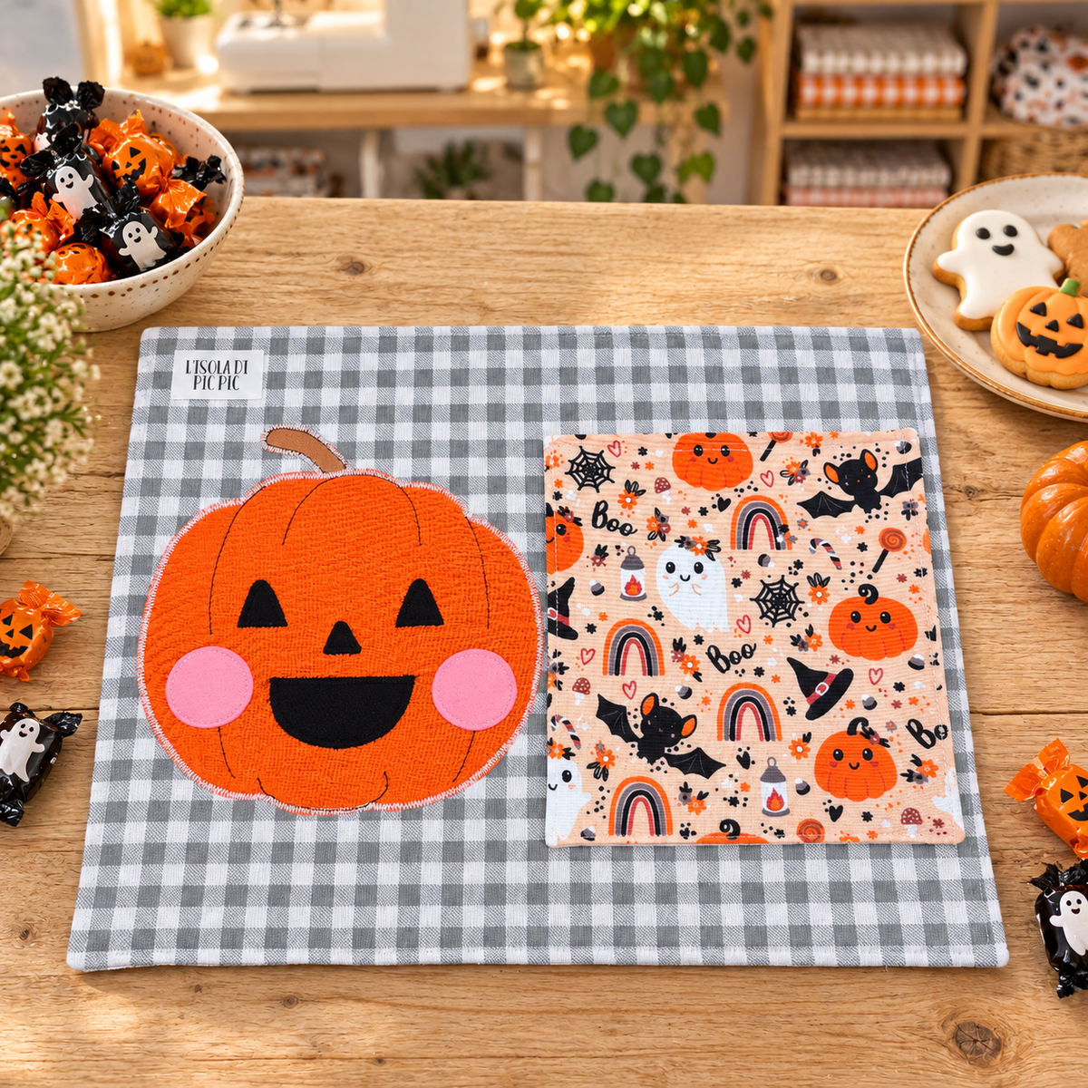 TOVAGLIETTA COLAZIONE HALLOWEEN
