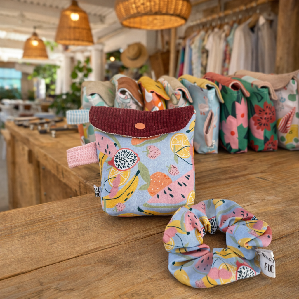 MINI POCHETTE da borsa con ELASTICO