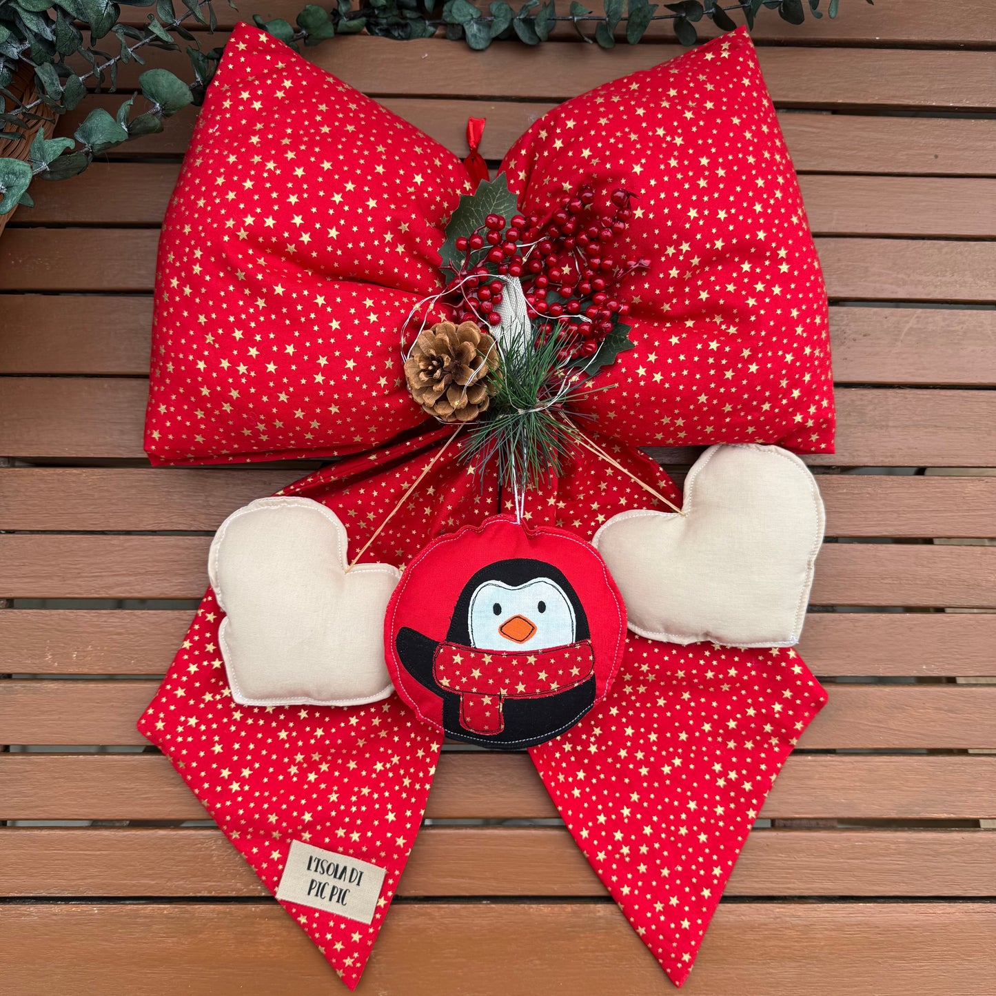 Fiocco di NATALE luminoso