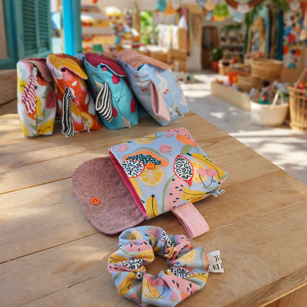 MINI POCHETTE da borsa con ELASTICO