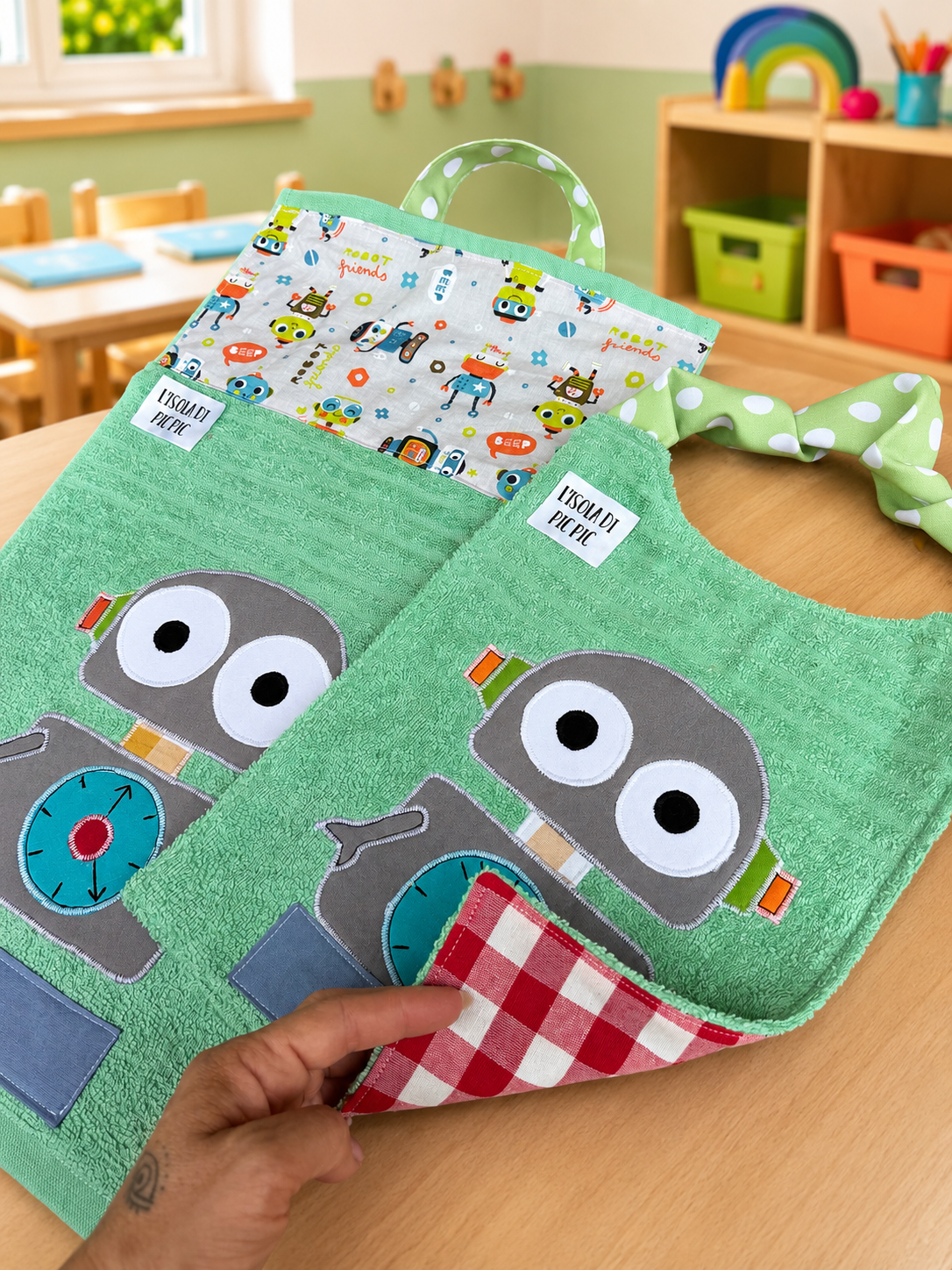 Set asilo ROBOT