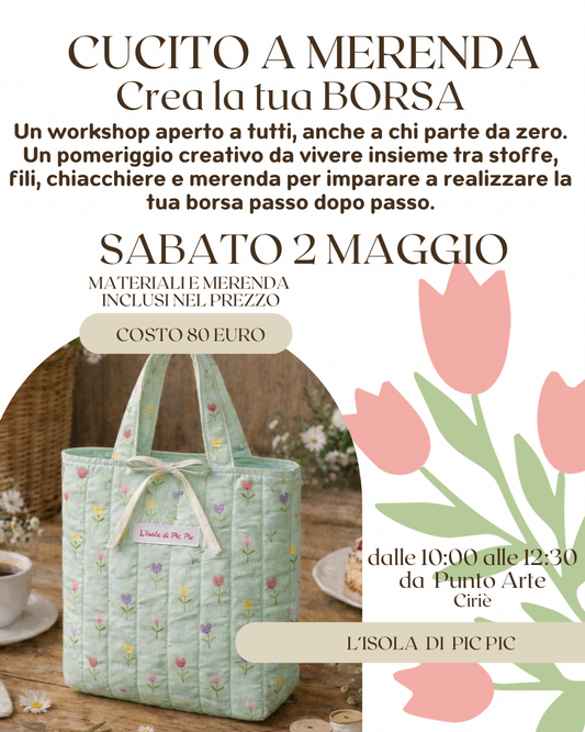 WORKSHOP CREA LA TUA BORSA