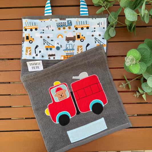 Asciugamano asilo POMPIERI