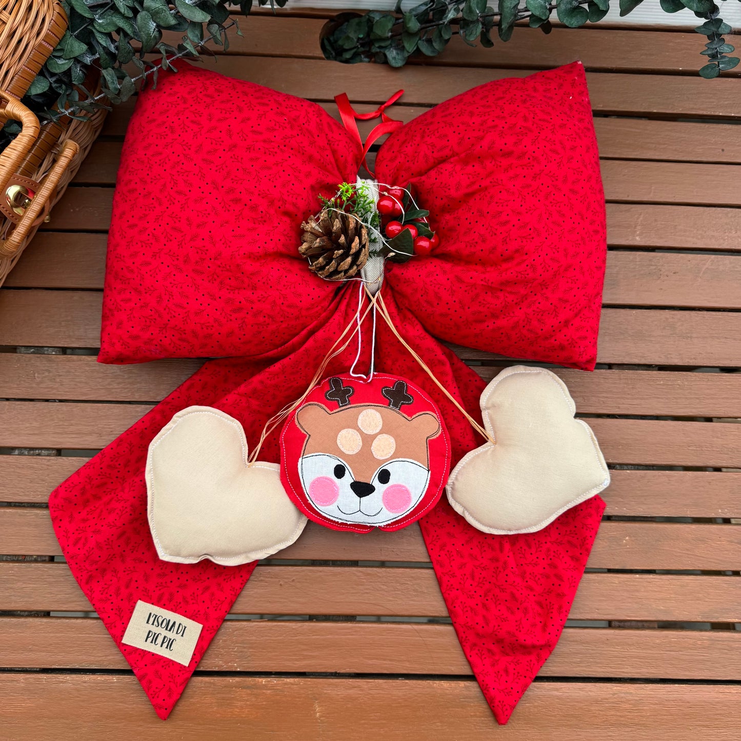 Fiocco di NATALE luminoso