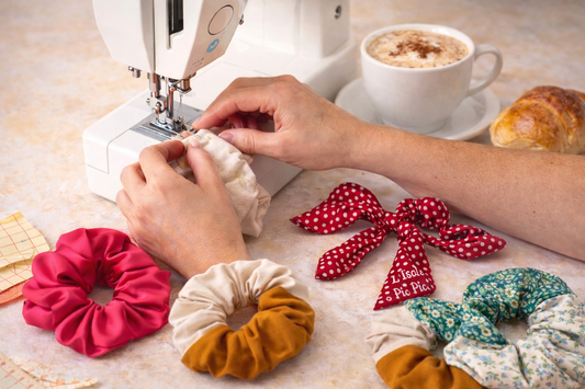 WORKSHOP ELASTICI PER CAPELLI + BASI DI CUCITO