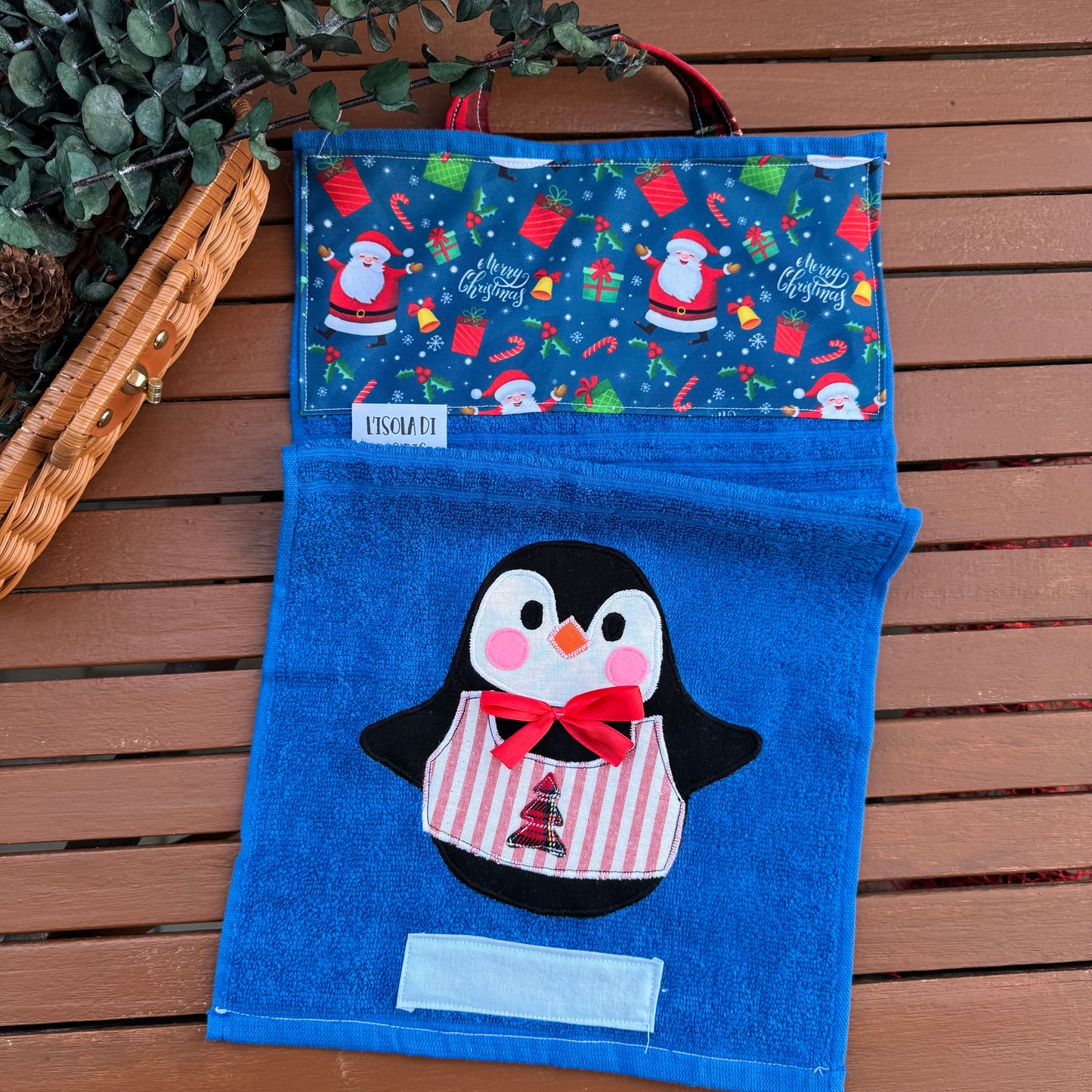 Asciugamano asilo NATALE