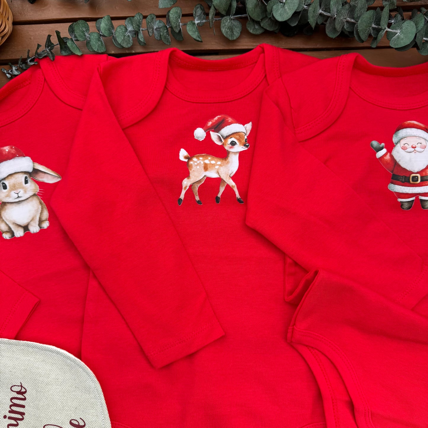 Body di Natale per bambini 12/18 mesi