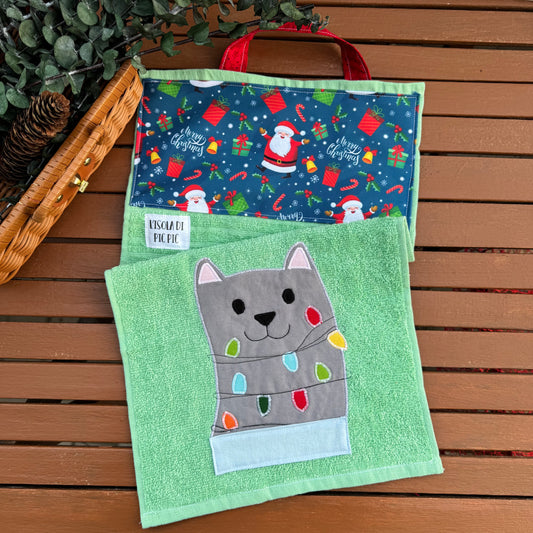 Asciugamano asilo NATALE