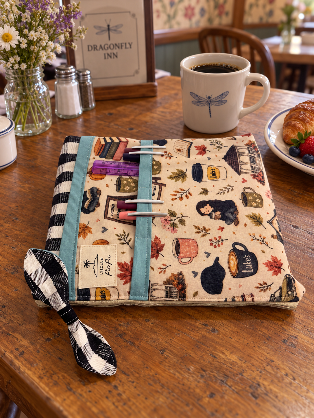 Porta libro Gilmore Girls con cerniera
