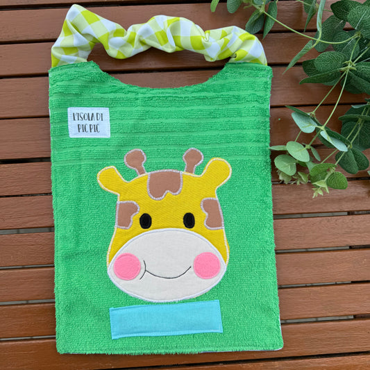 Bavaglino asilo nido e materna GIRAFFA