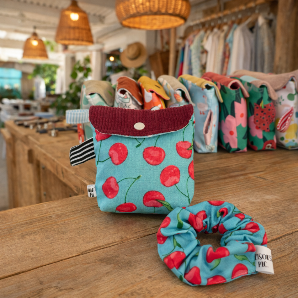 MINI POCHETTE da borsa con ELASTICO
